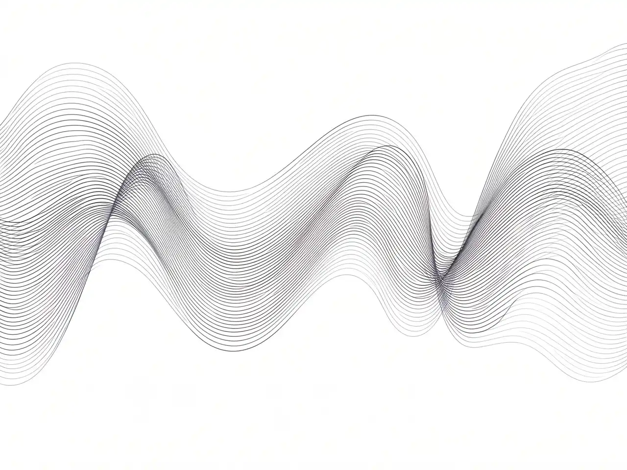 Flowing wave lines representing emotional rhythm patterns over time